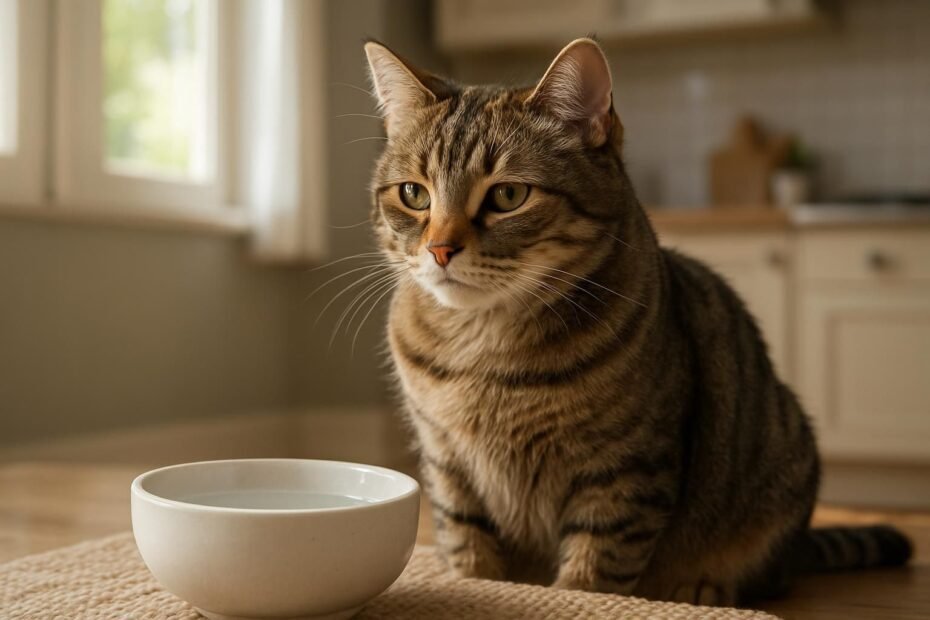 Découvrez pourquoi votre chat boit peu d'eau, les risques associés à la déshydratation, et des conseils pratiques pour encourager une meilleure hydratation chez votre compagnon félin.