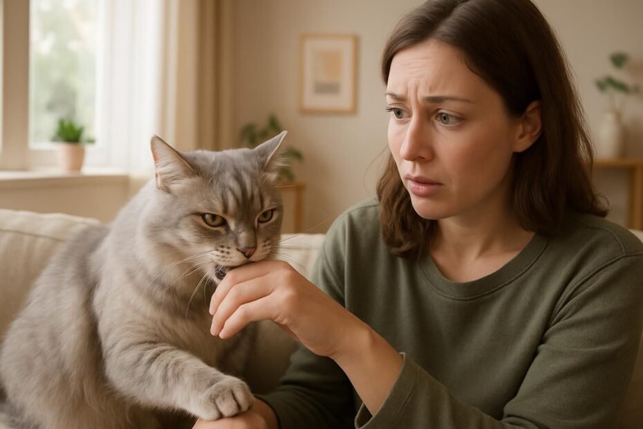 Découvrez pourquoi votre chat vous mord et apprenez les meilleures astuces pour comprendre son comportement et y répondre efficacement.