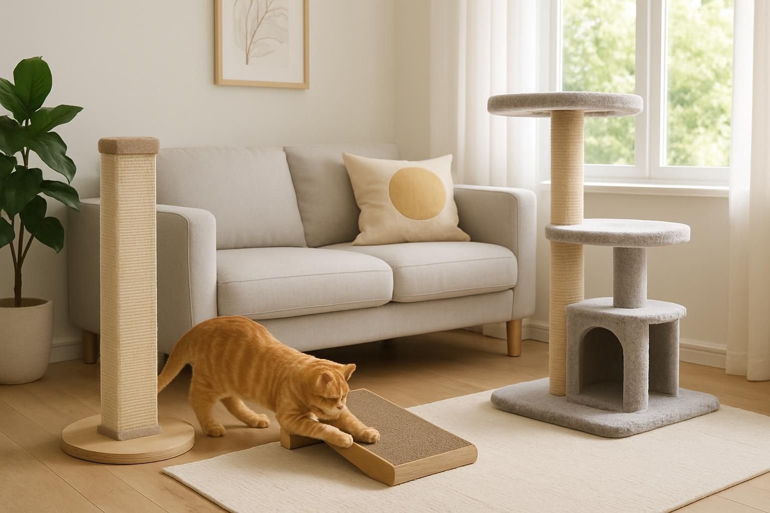 Découvrez pourquoi votre chat griffe les meubles et apprenez des astuces efficaces pour protéger votre intérieur tout en respectant le comportement naturel de votre compagnon félin.