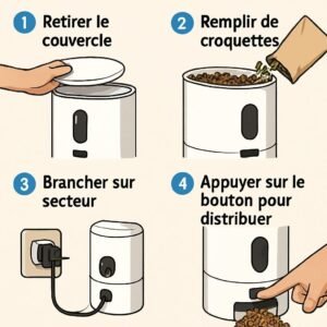 Découvrez notre avis détaillé sur le Puppy Kitty, le distributeur automatique de croquettes. Test complet, fonctionnalités, avantages et inconvénients pour bien choisir l'alimentation de votre animal.